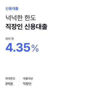 케이뱅크 신용대출 금리