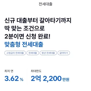 케이뱅크 전세대출 주요 안내